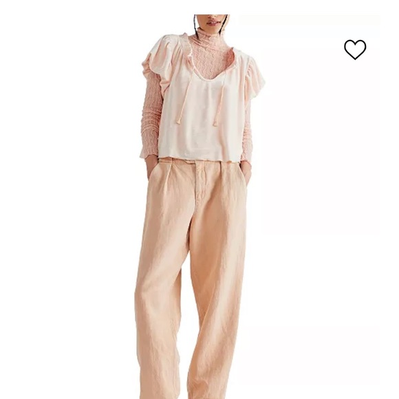 Free People Velvet Crop Top ❤️ - Picture 3 of 3